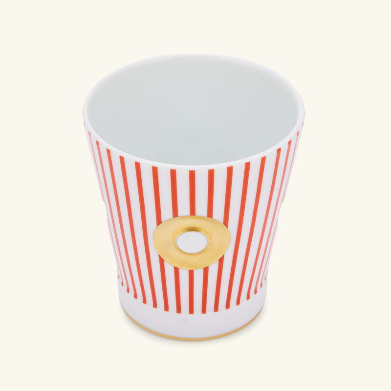 bernardaud delphos eolie drinking glass red