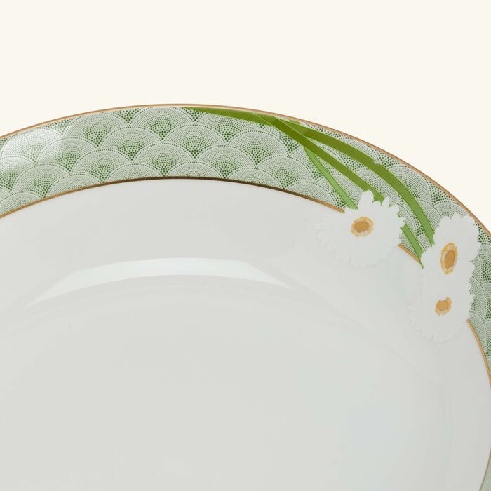 Praiana Vegetable Dish Green 24cm bernardaud praiana vegetable dish green 24cm