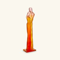Le Retour Sculpture Medium Orange Limited Edition daum le retour sculpture medium orange limited edition