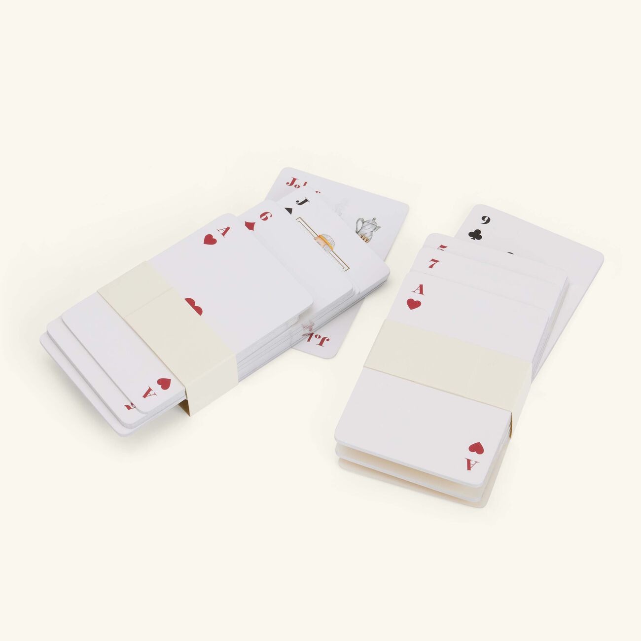 christofle duel des thes 54 cards set of 2