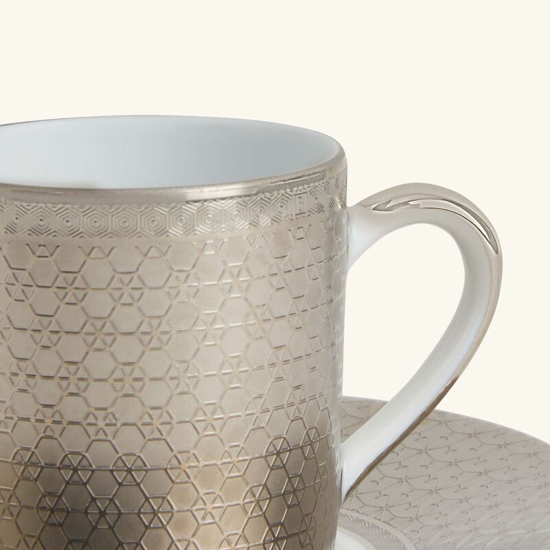 Divine Coffee Cup & Saucer Grey bernardaud divine coffee cup saucer grey