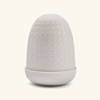 lladro wicker dome lamp