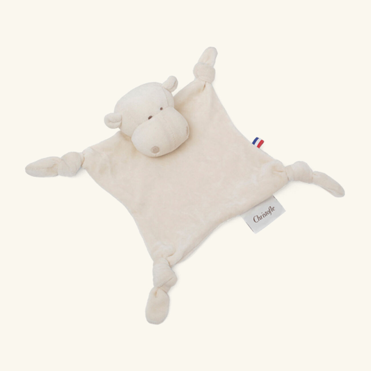 christofle savane cuddly toy white