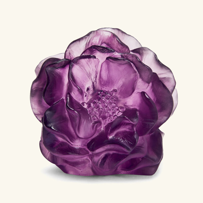 Camellia Flower Figurine Mini Violet daum camellia flower figurine mini violet