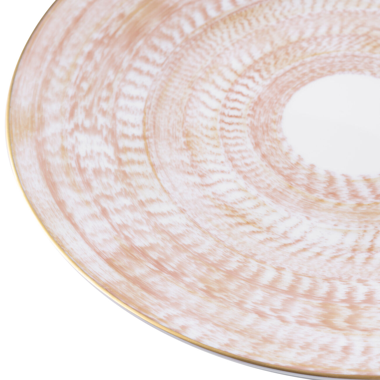marie daage agate bicolore charger plate round pink 30cm