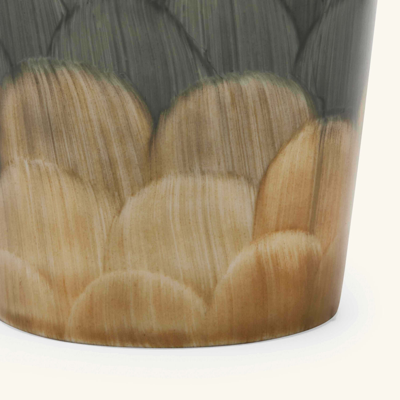 marie daage cercle d  cailles goblet glass green