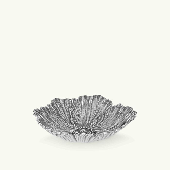 buccellati poppy flower bowl small silver