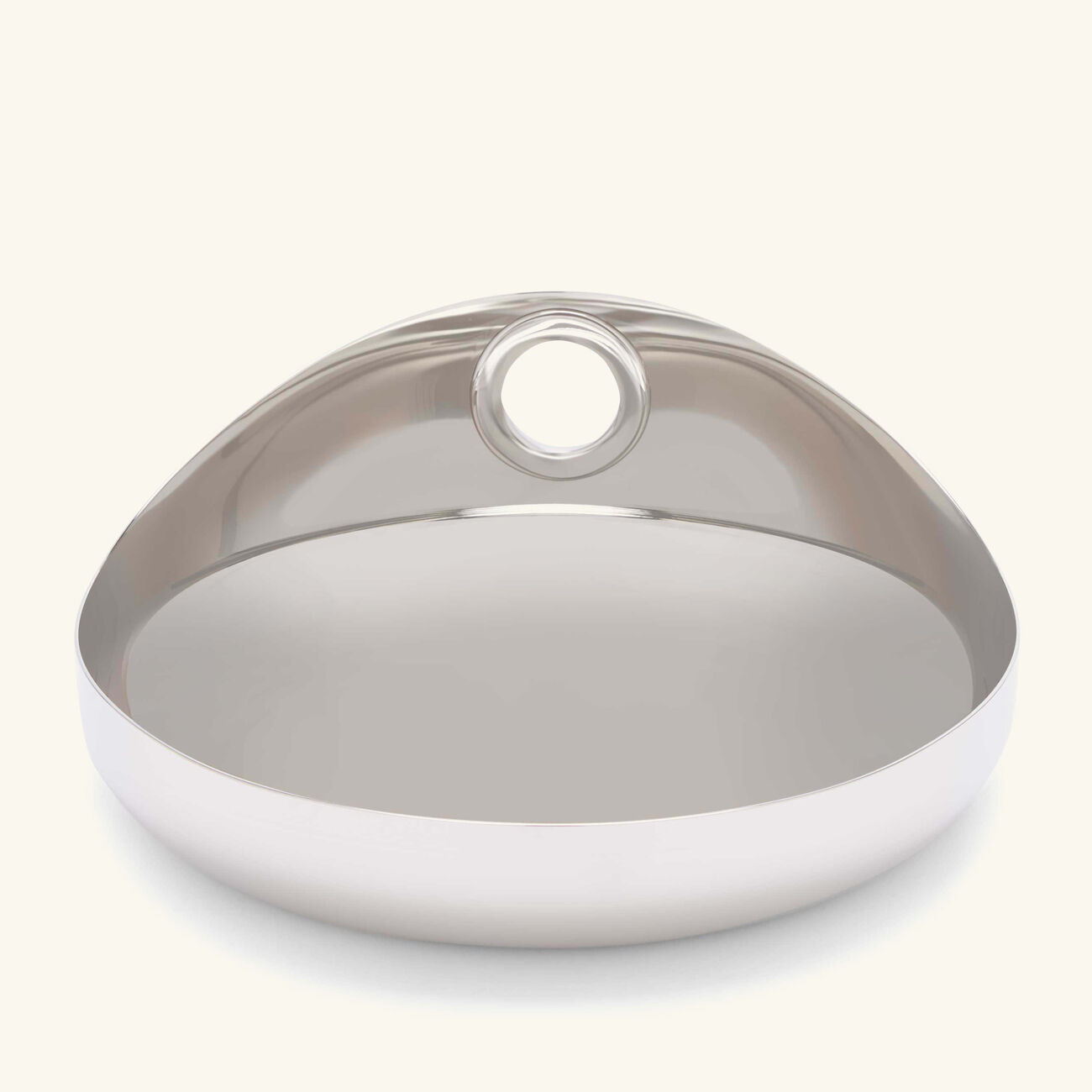 oh de christofle serving bowl large stainless steel