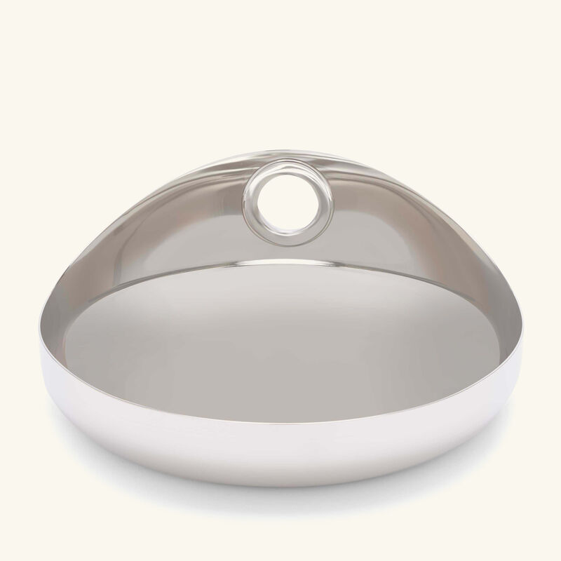 oh de christofle serving bowl large stainless steel