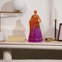 daum rani padmini paul beckrich figurine limited edition orange