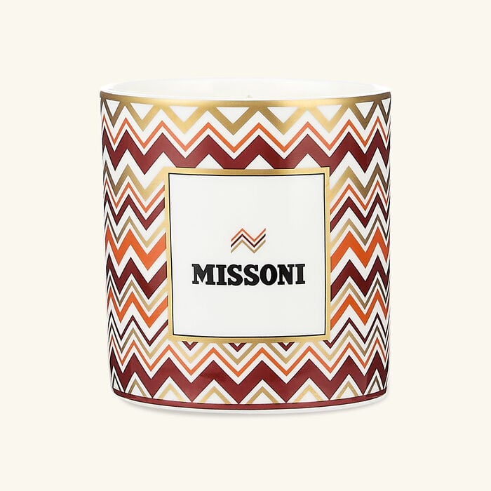 missoni home iconic scented candle 270g
