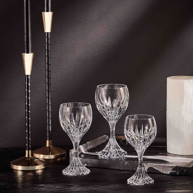 baccarat massena wine glass clear