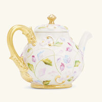 villari taormina tea pot pink