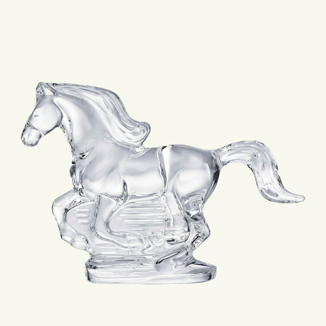 baccarat zodiaque horse 2026 figurine mini gold