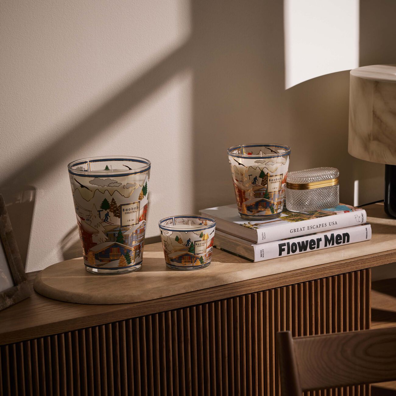 baobab collection ski candle max 24