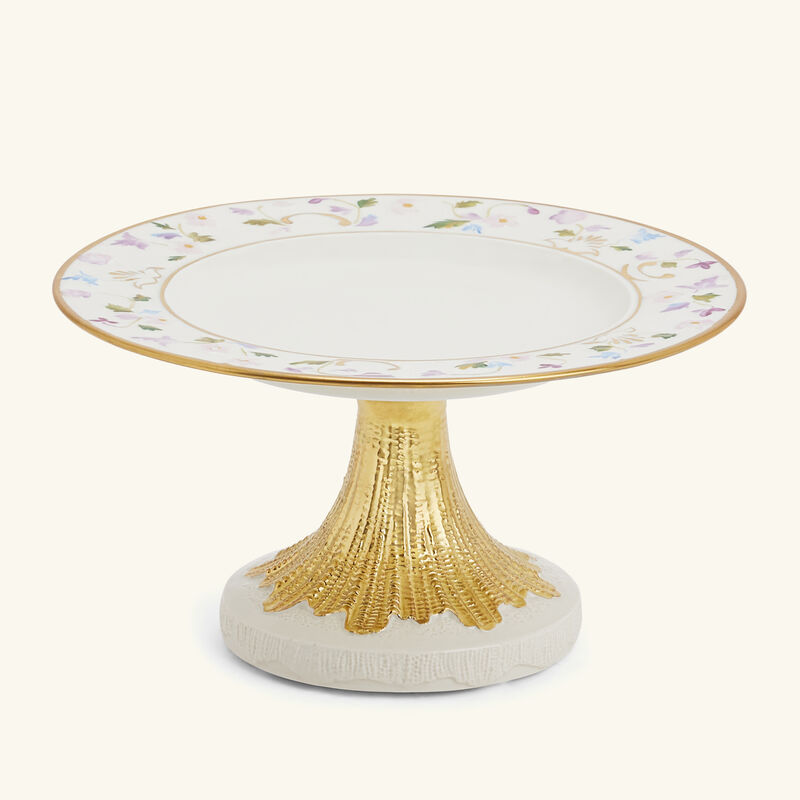 villari taormina cake stand white