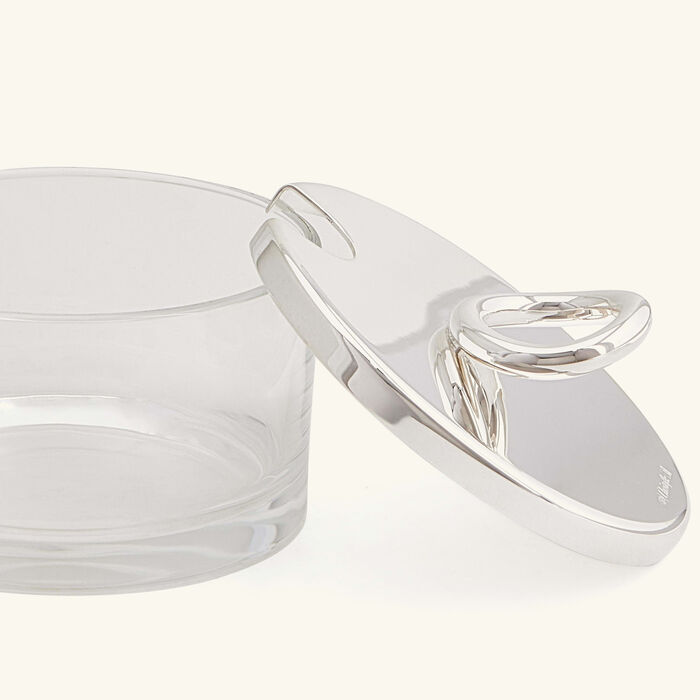christofle vertigo condiment dish silver plated 6cm