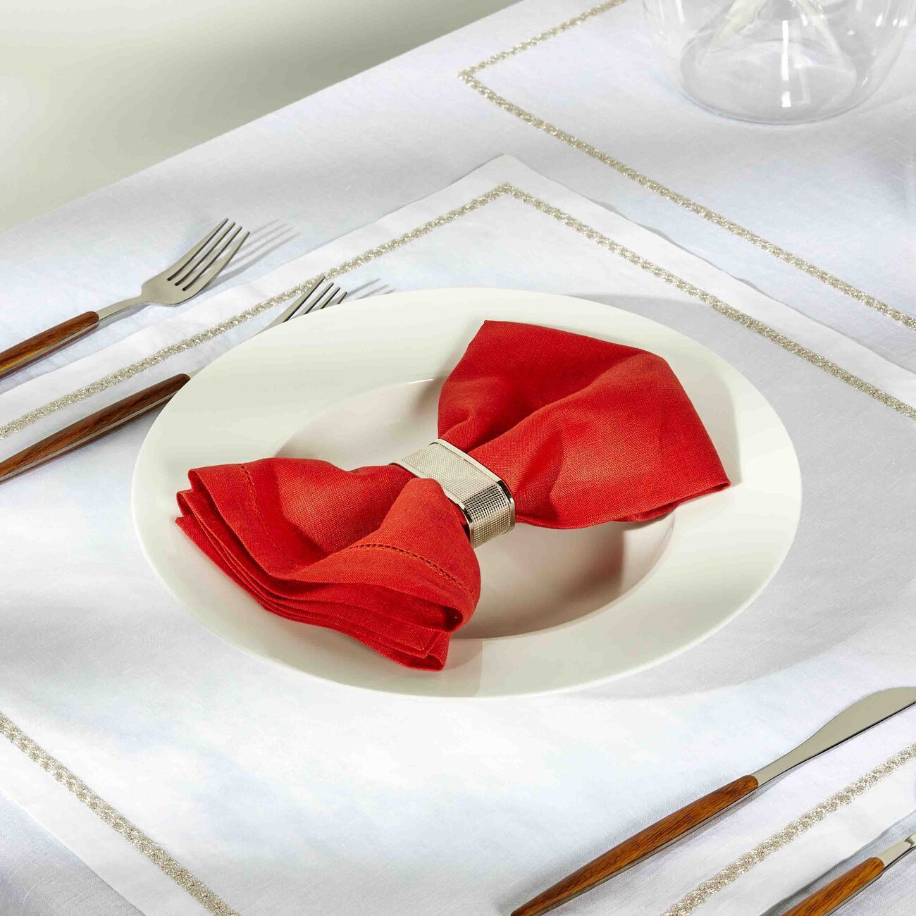 Feliz Napkin Red catherine denoual feliz napkin red