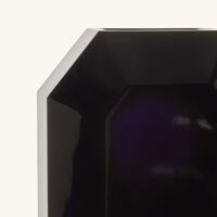 باكارا مزهرية أوكتوجون باد السوداء الصغيرة