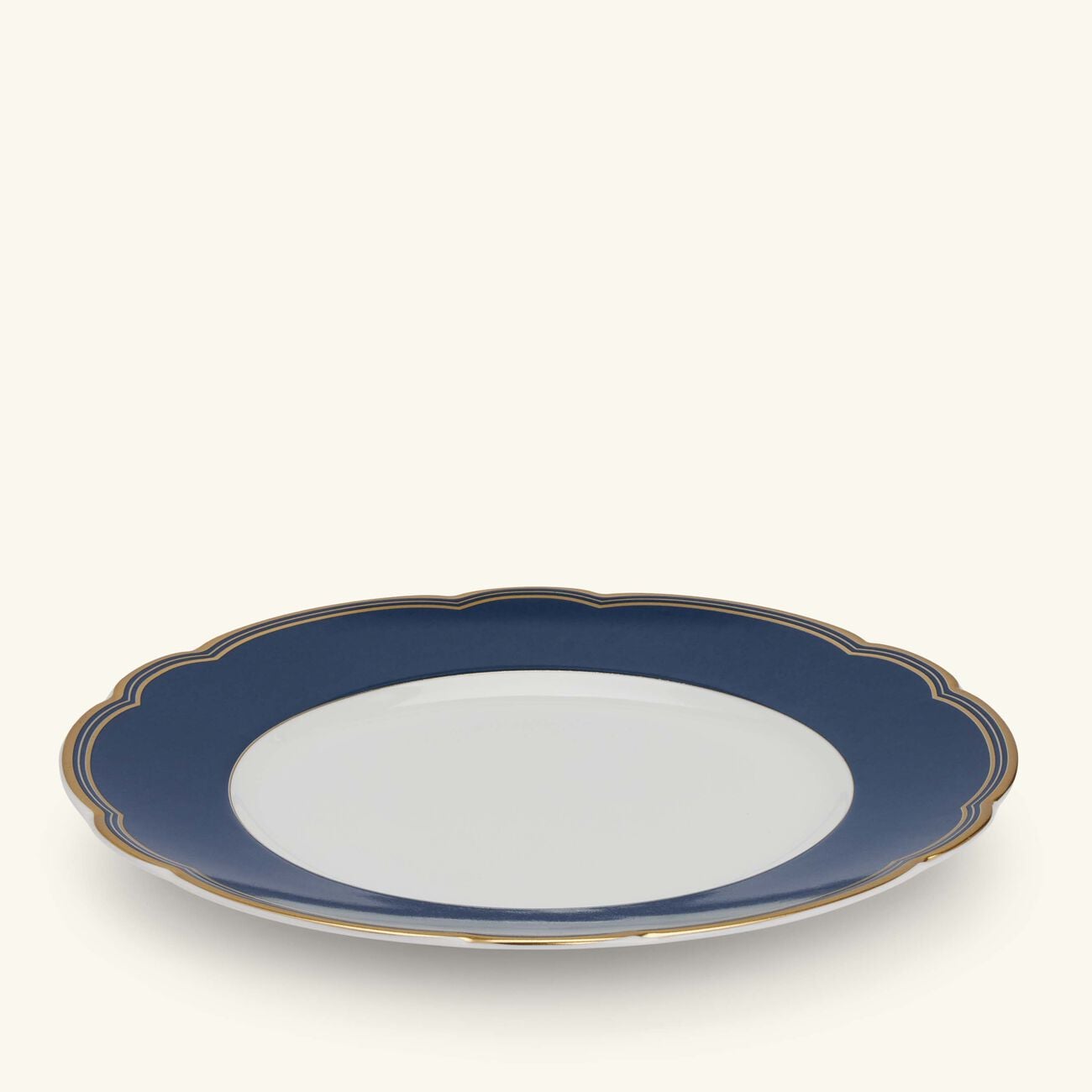 Pompadour Salad Plate Round Blue 21cm bernardaud pompadour salad plate round blue 21cm