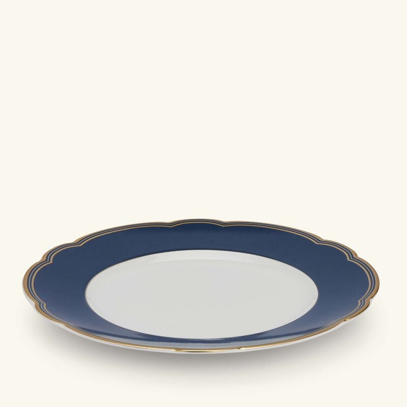 Pompadour Salad Plate Round Blue 21cm bernardaud pompadour salad plate round blue 21cm
