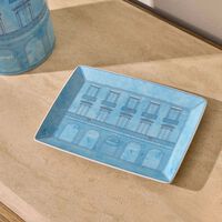 Palazzo Serving Platter Sqaure Blue 18cm versace palazzo serving platter sqaure blue 18cm