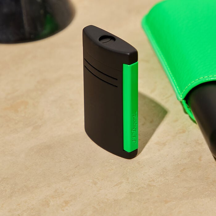 st dupont maxijet fluo lighter green