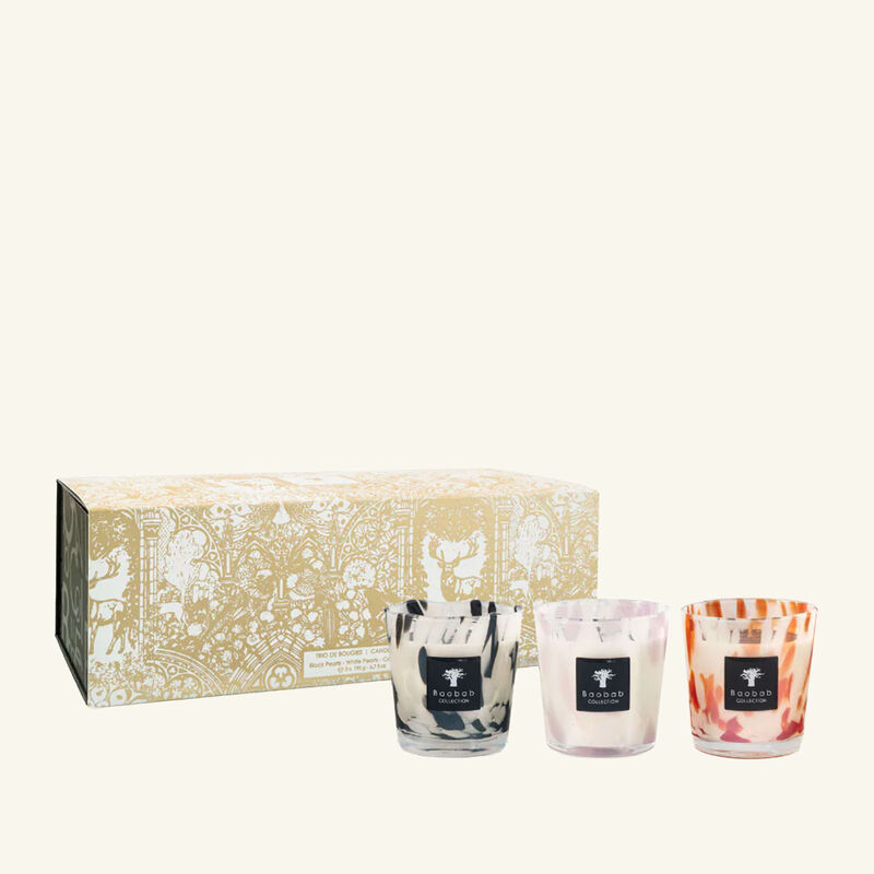 baobab collection pearls trio candle max 08 gift set