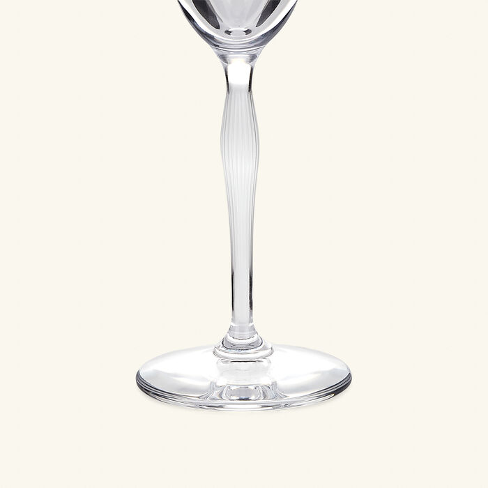 lalique 100 points champagne glass clear
