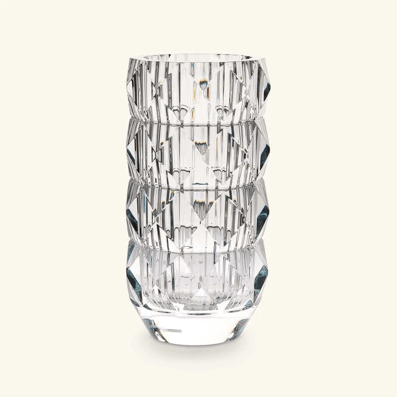 baccarat louxor vase round large clear