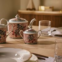 Braquenie Sugar Bowl Red bernardaud braquenie sugar bowl red