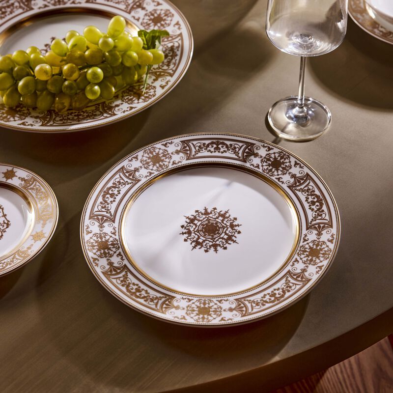 Aux Rois Dinner Plate Round Gold 26cm bernardaud aux rois dinner plate round gold 26cm