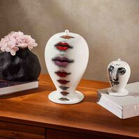 fornasetti rossetti vase  medium white