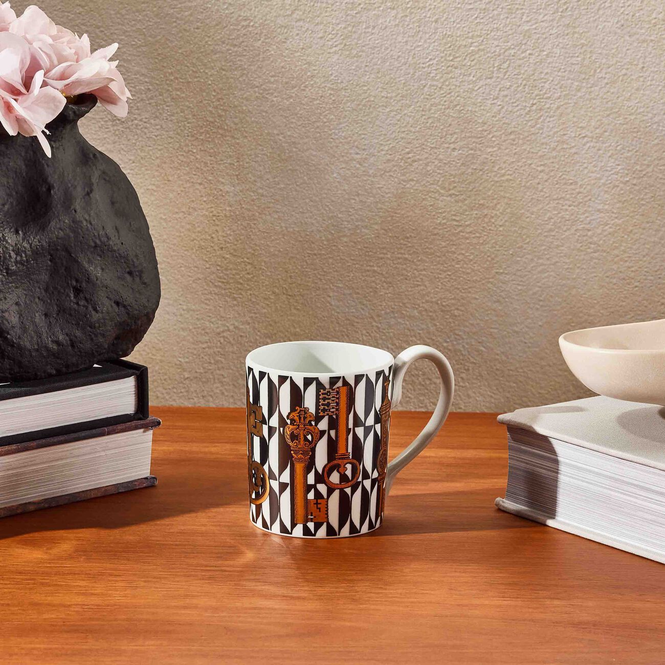 فورناسيتي كوب الشاي والقهوة كيافي مزين بنقوش