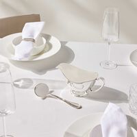 christofle albi gravy boat silver plated