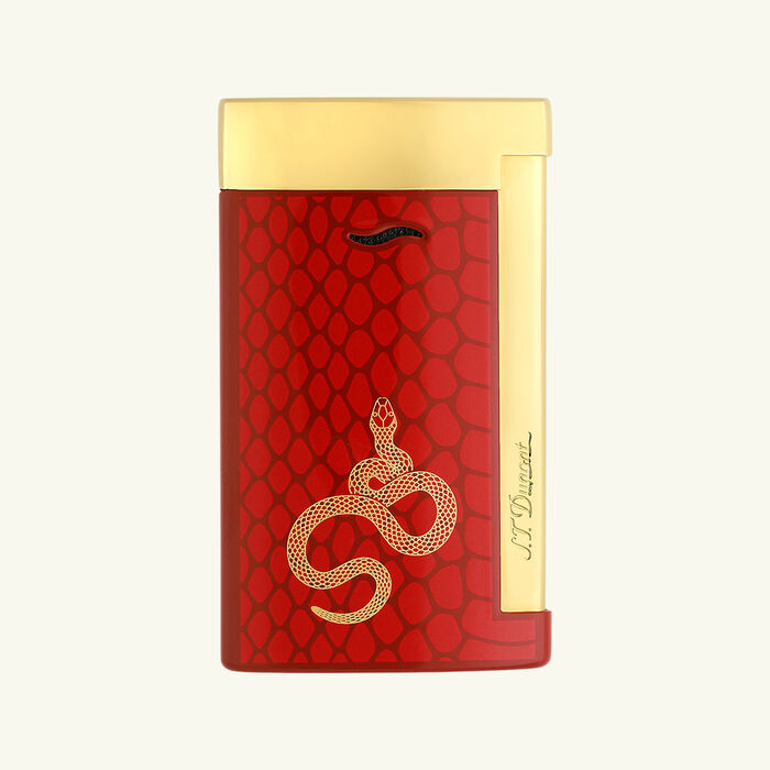 Slim 7 Snake Lighter Red st dupont slim 7 snake lighter red