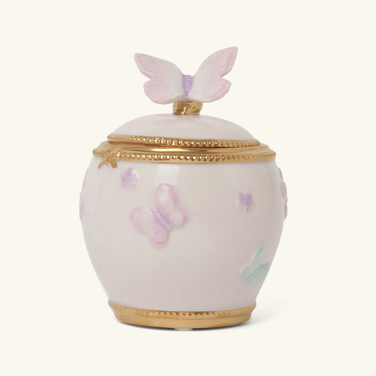 Butterfly Sugar Bowl Pink villari butterfly sugar bowl pink