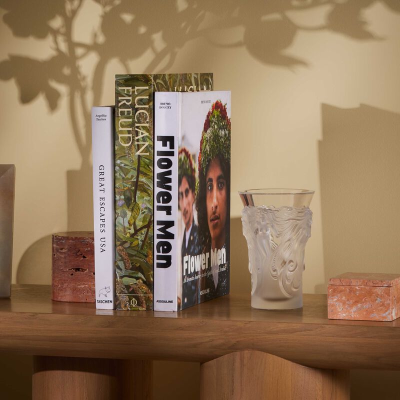 lalique fantasia vase small clear