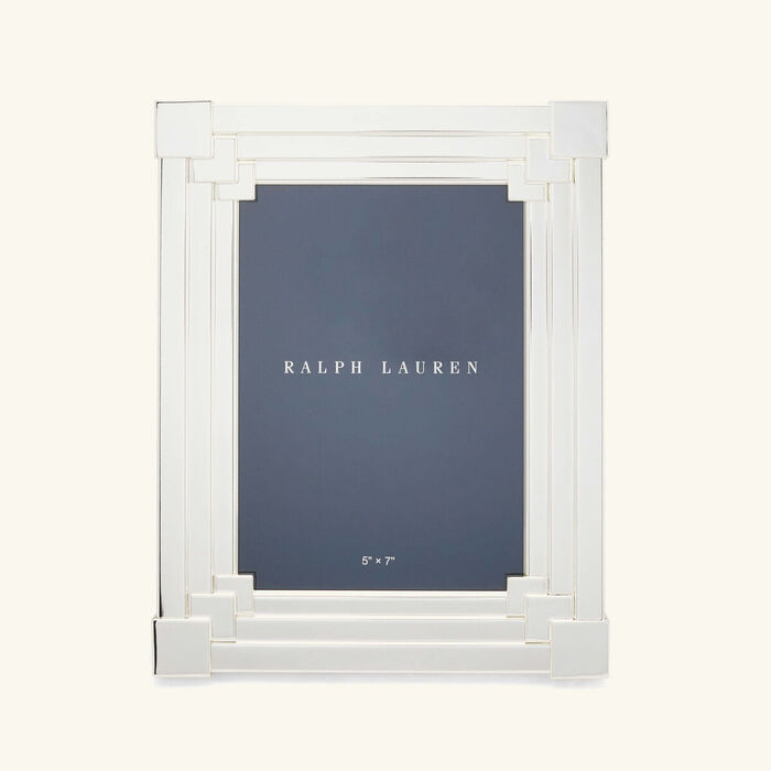 ralph lauren home gammond picture frame silver plated 12x17cm