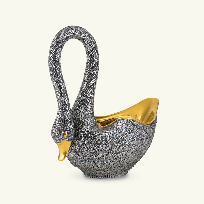 l objet swan bijoux centerpiece grey