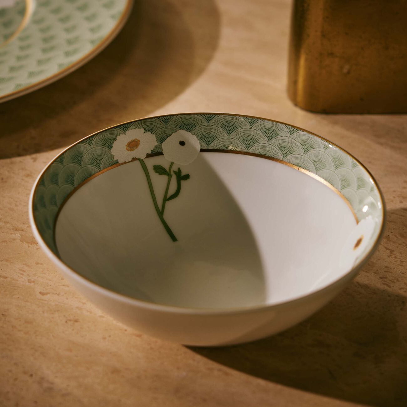 Praiana Bowl Round Green 17cm bernardaud praiana bowl round green 17cm