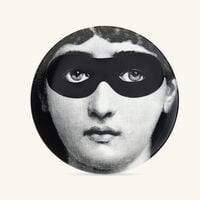 Tema e Variazioni no.22 Wall Plate Black fornasetti tema e variazioni no 22 wall plate black