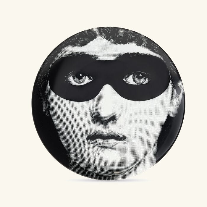 Tema e Variazioni no.22 Wall Plate Black fornasetti tema e variazioni no 22 wall plate black