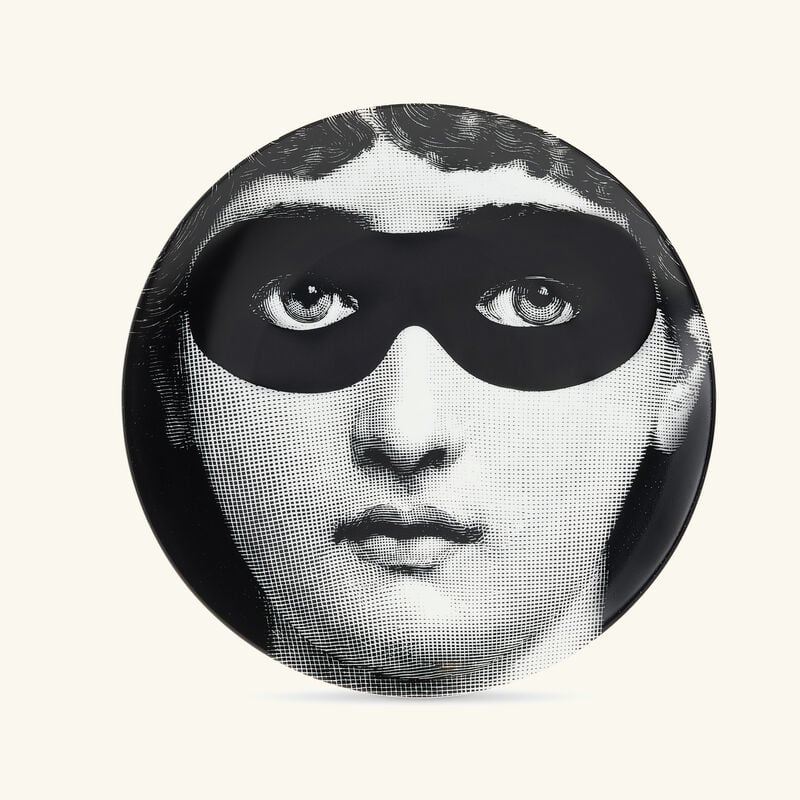 Tema e Variazioni no.22 Wall Plate Black fornasetti tema e variazioni no 22 wall plate black