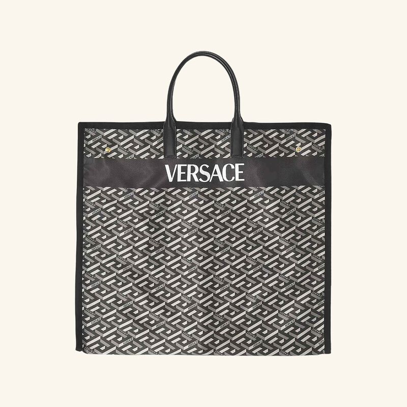 La Greca Top Handle Bag versace la greca top handle bag