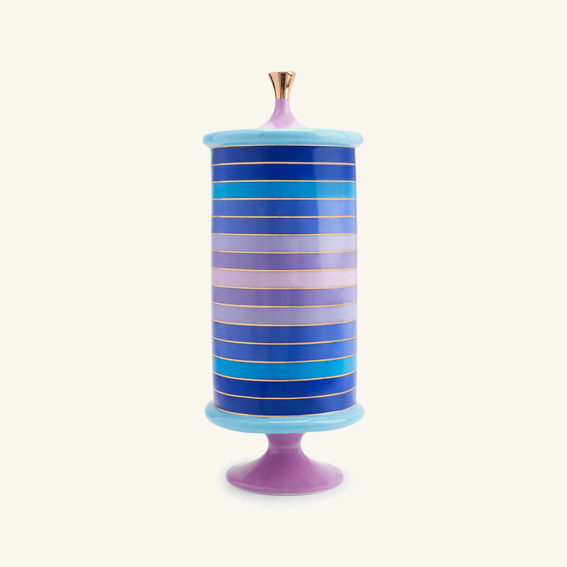 Scala Canister Stripe jonathan adler scala canister stripe