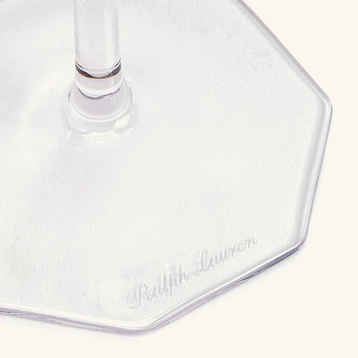 ralph lauren home coraline wine glass clear