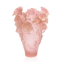 Rose Passion Pink And Gold Magnum Vase, small