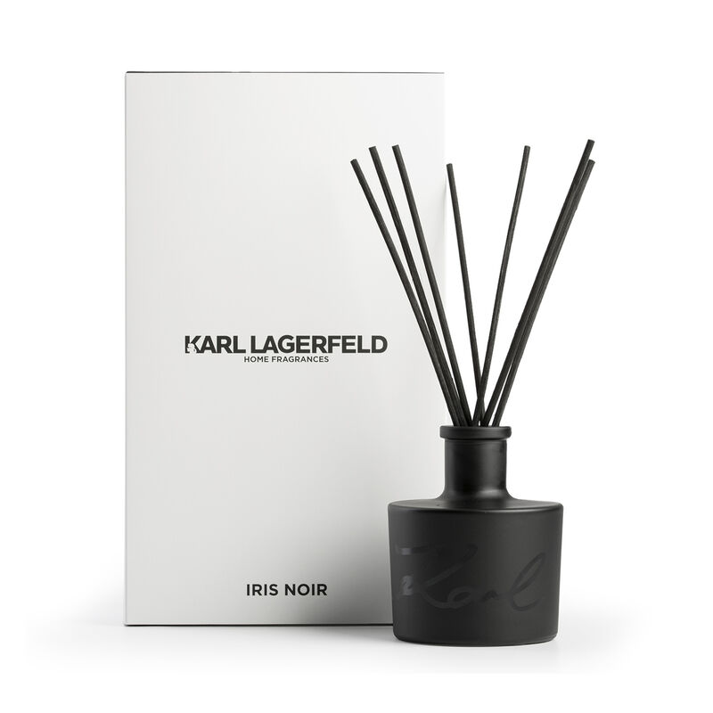 Karl Lagerfeld Iris Noir Reed Diffuser With Black Sticks | Tanagra UAE