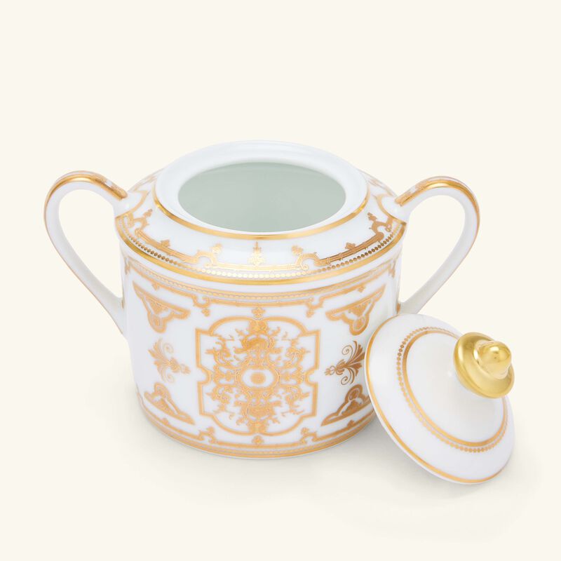 Aux Rois Sugar Bowl Gold bernardaud aux rois sugar bowl gold